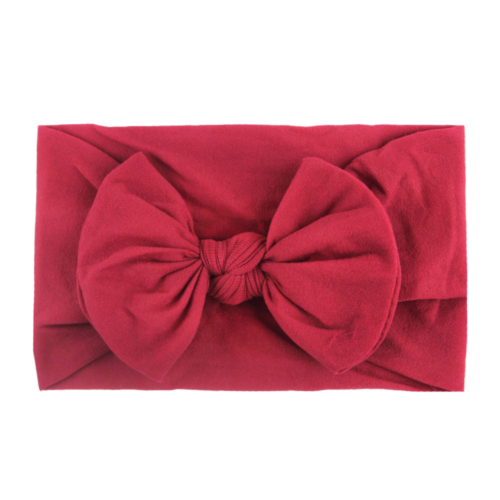 European And American Nylon Bow Hairband photo 5
