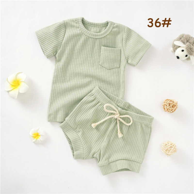 Newborn Short-sleeve And Shorts Set photo 5