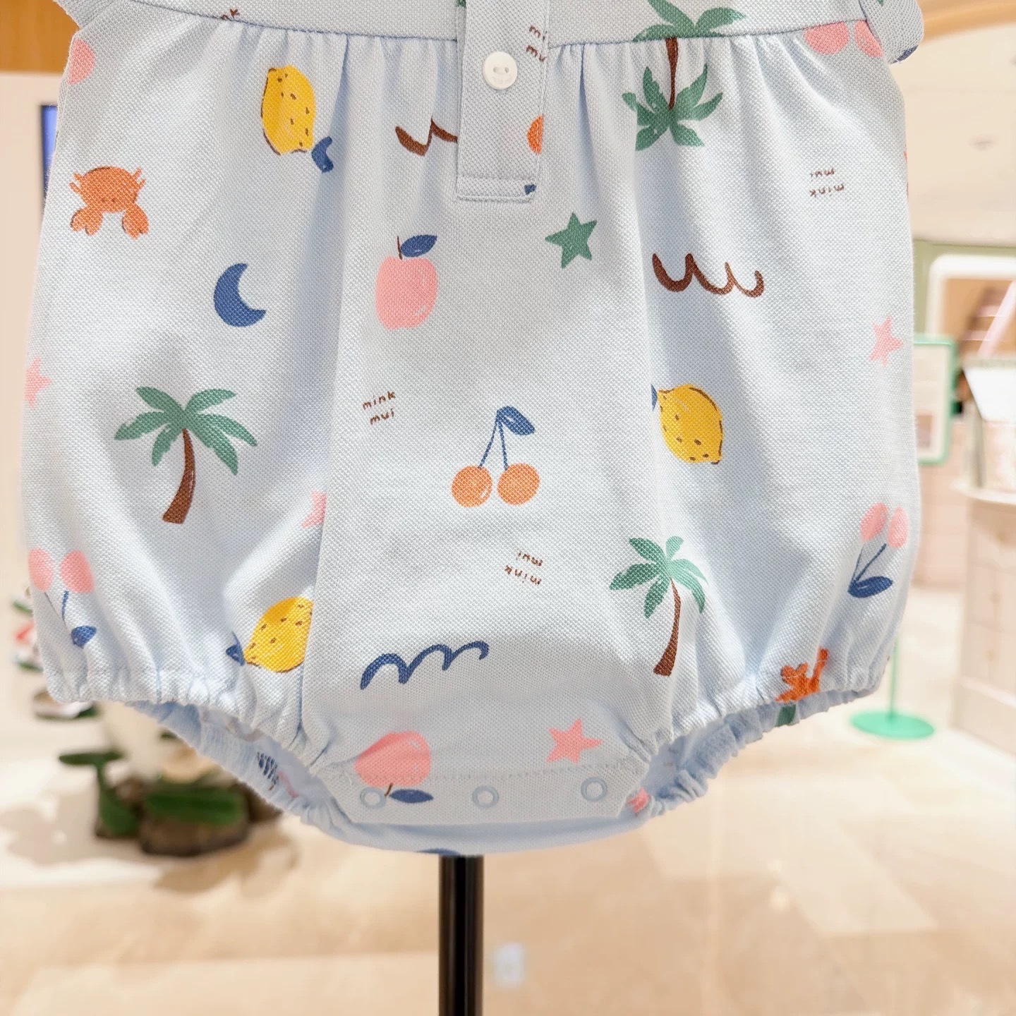 Baby's Refreshing Pure Cotton One-piece Romper photo 2