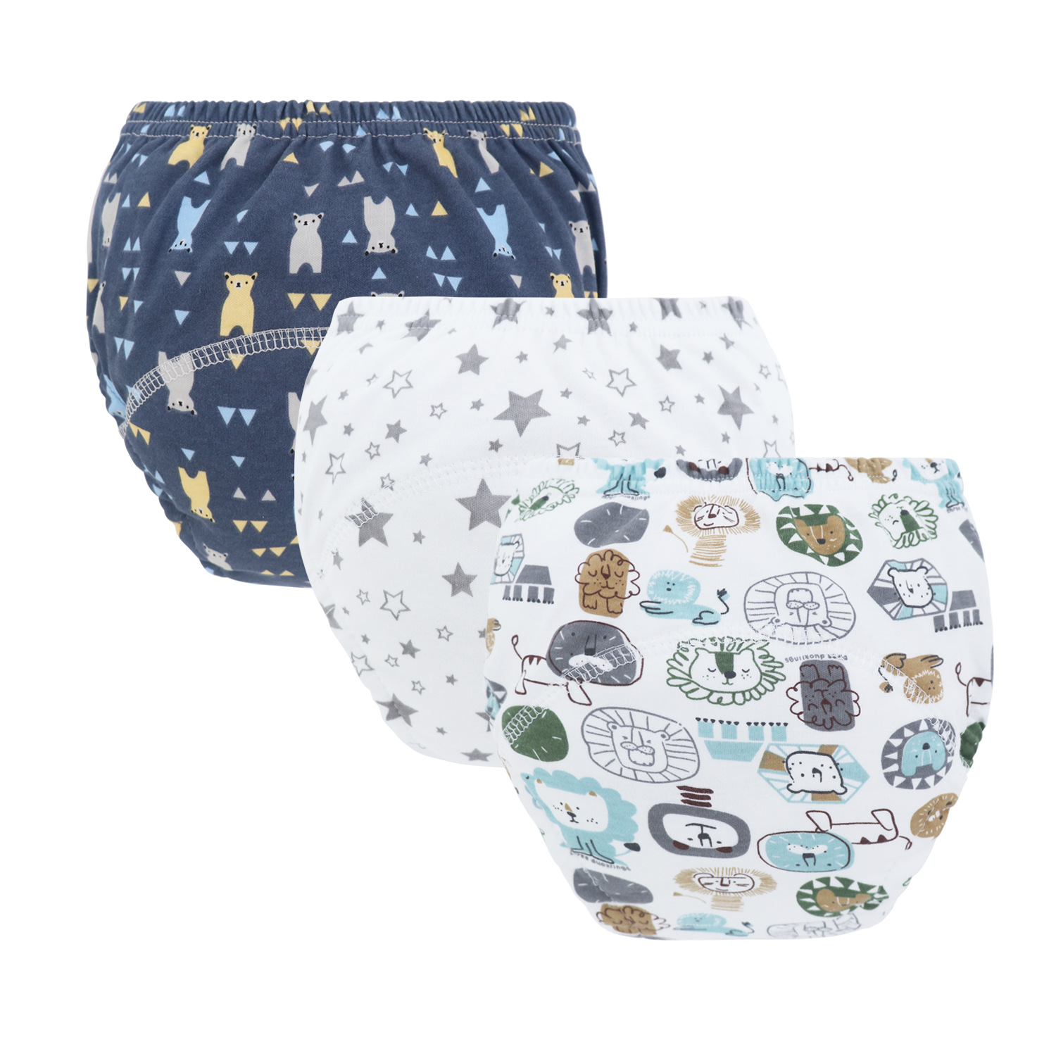 Washable Eco-cotton Pull-up Training Pants For Infants And Toddlers photo 2