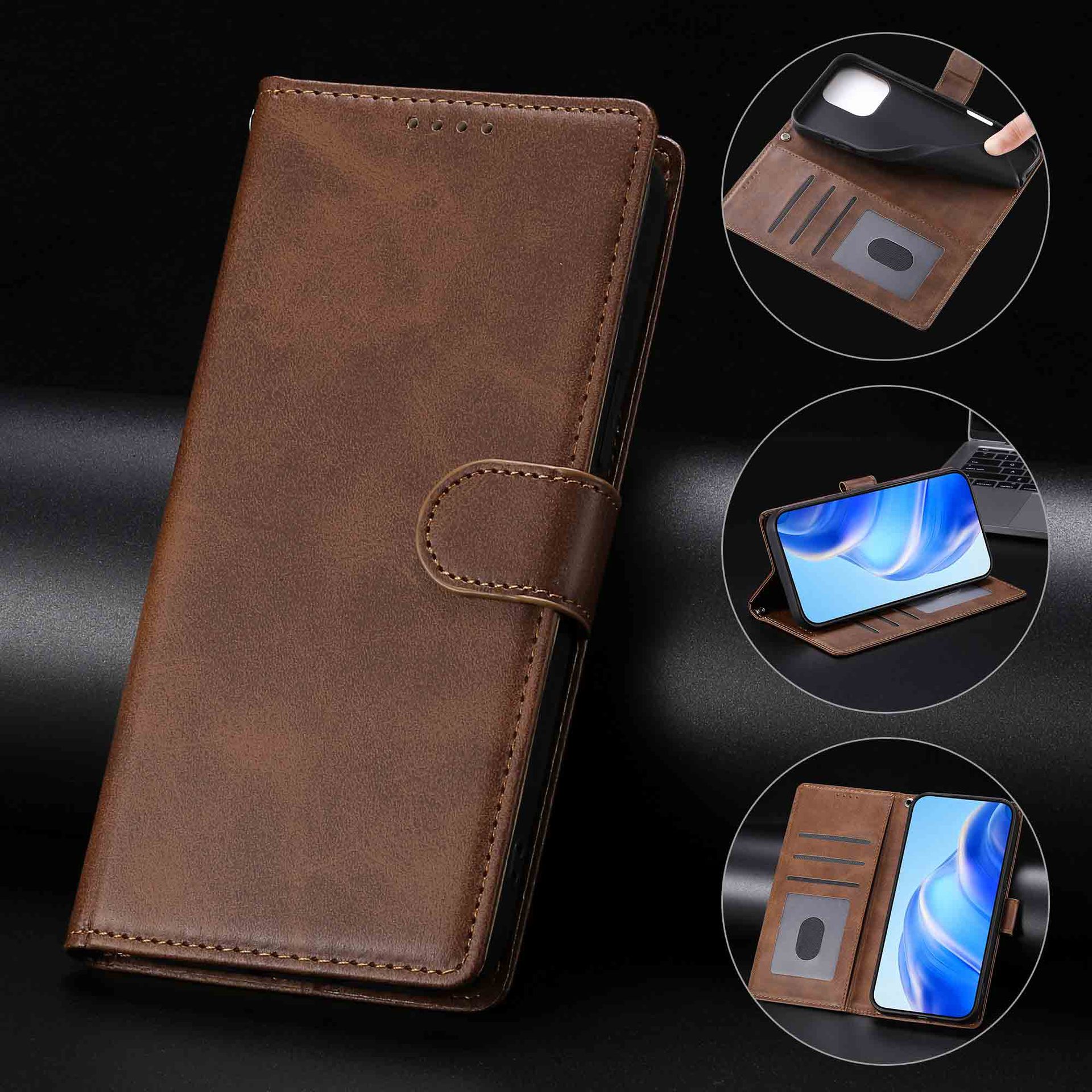 Calf-pattern Phone Case With Flip Cover photo 6