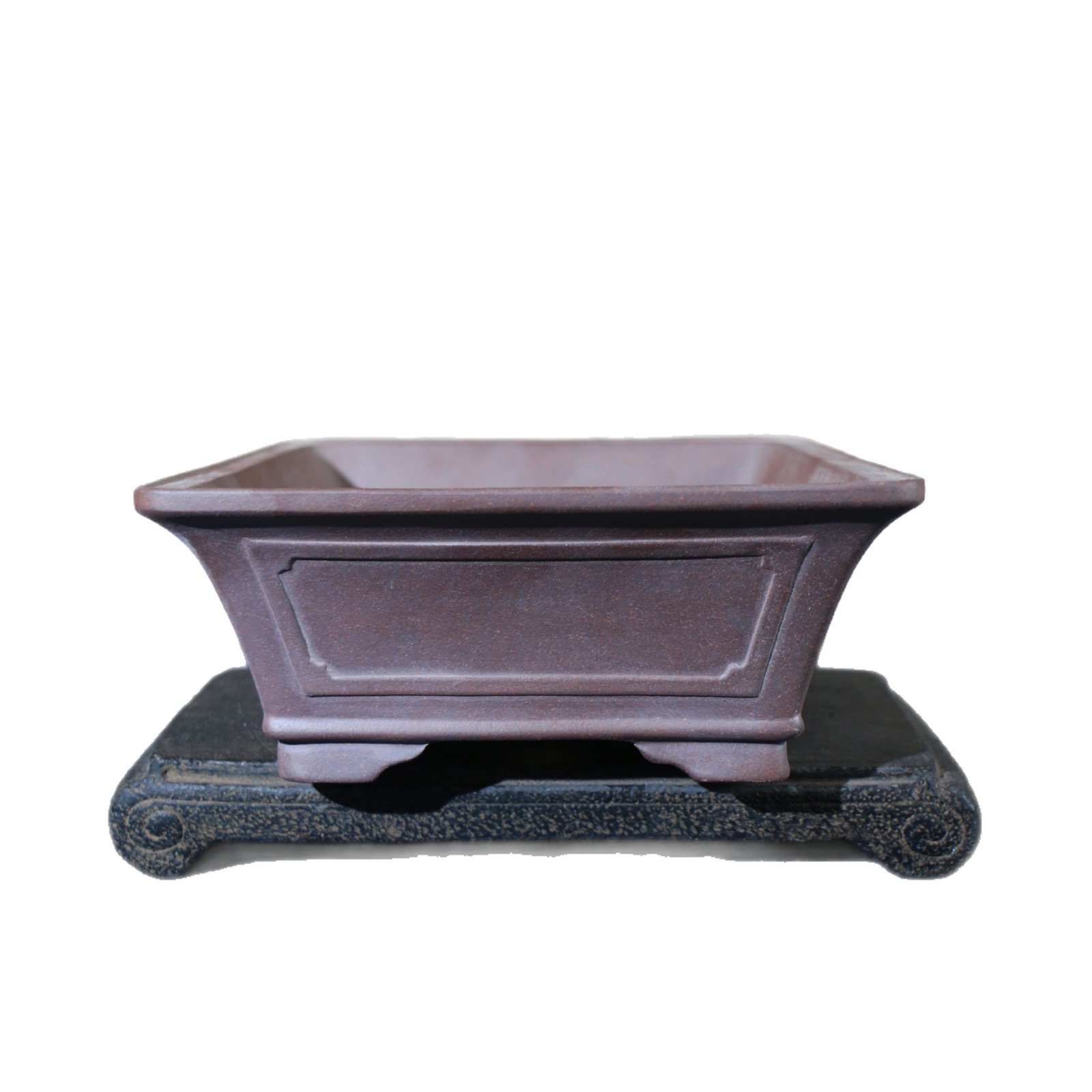 Long Kiln Wood-fired Rectangular Yixing Clay Flower Pot photo 3