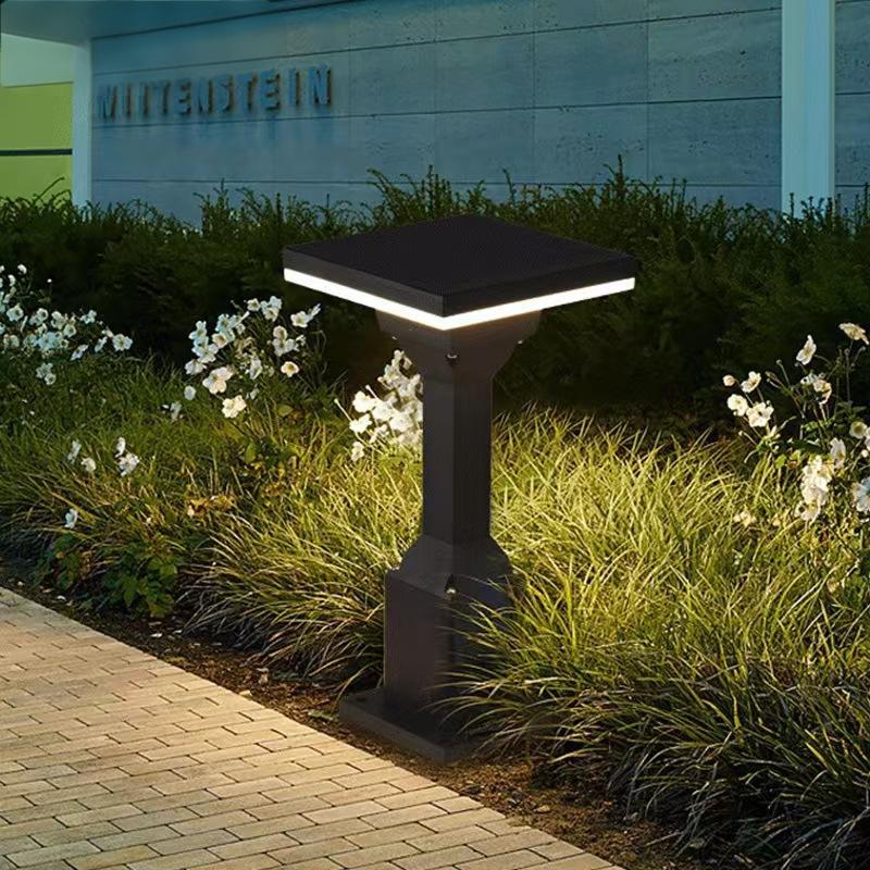 Outdoor Garden Light Pole Aluminum Courtyard Lamp photo 1
