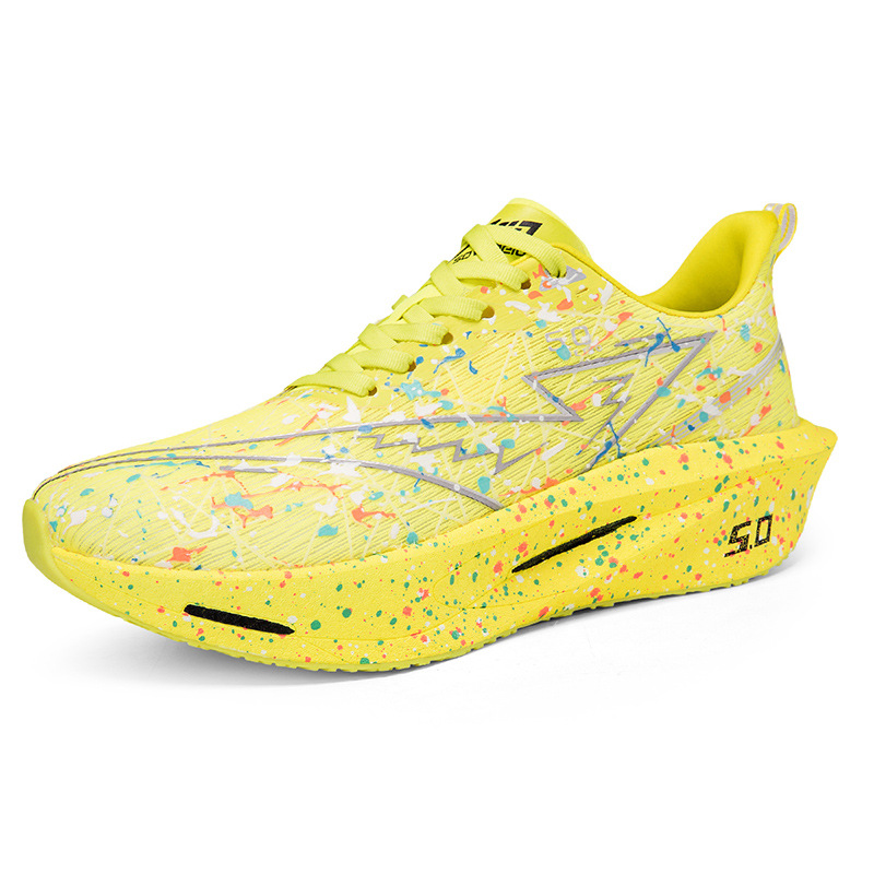 Iridescent Running Shoes Fashionable Mesh Sneakers For Jogging And Sports photo 7