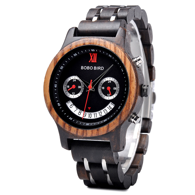 Wooden Classic Wooden Pointer-style Quartz Watch photo 2