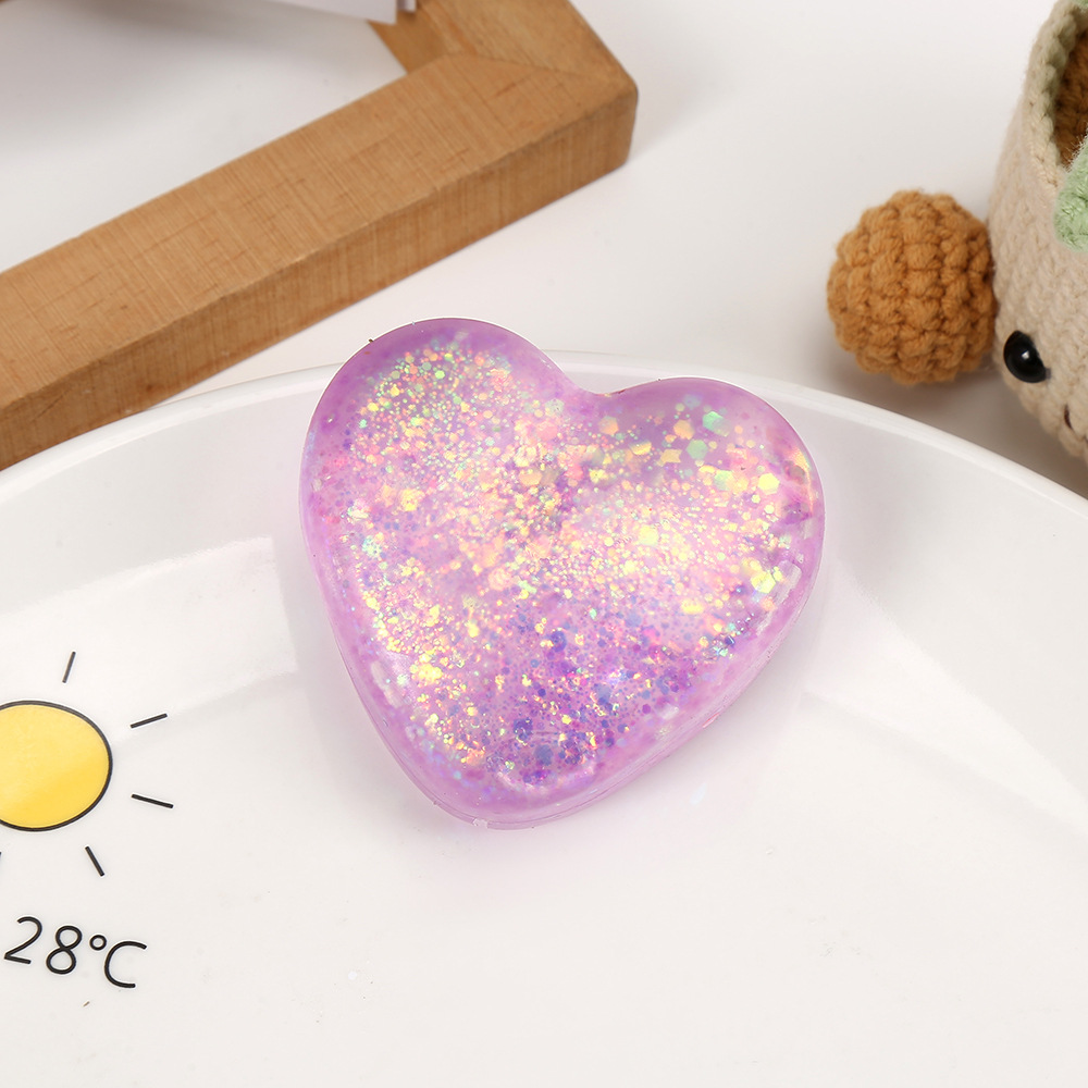 Cute Squeeze Toy With Malt Candy And Glitter Stress Relief Toy photo 2