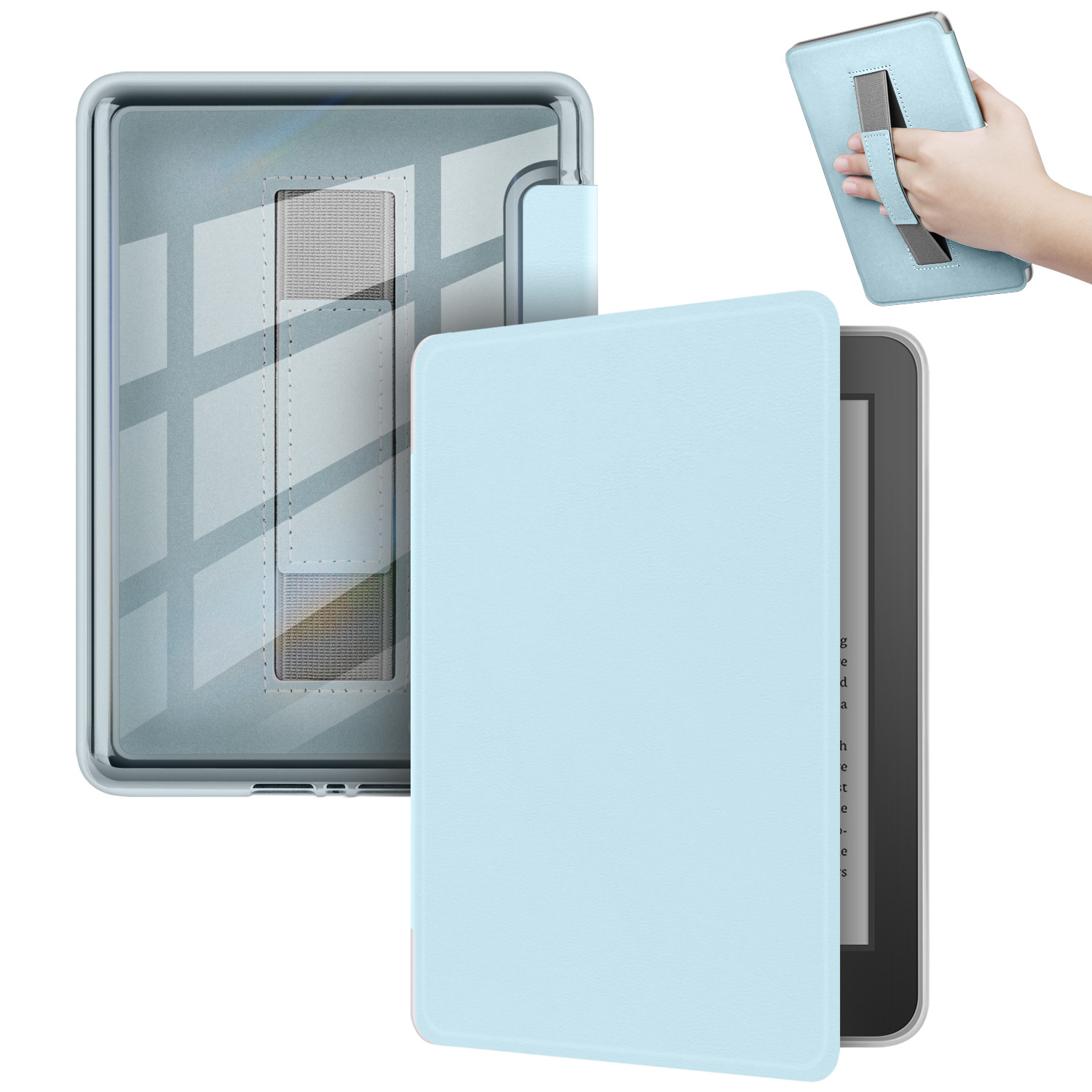 Acrylic Handheld Smart Leather Protective Case Smart photo 2