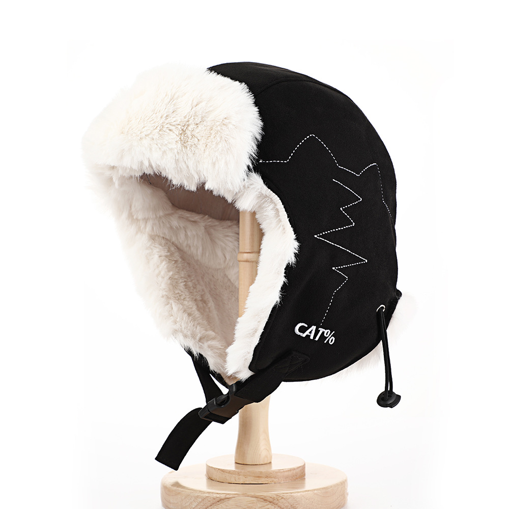 Mens Plush Warm And Thickened Ear Protecting Hat For Cold Weather photo 4