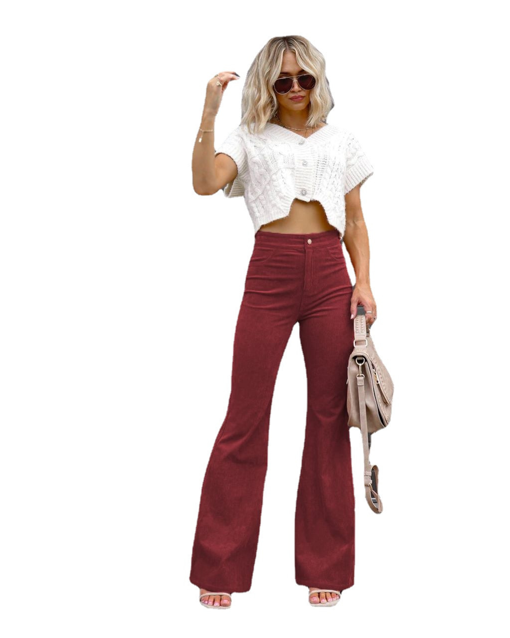 Chic Women's Trousers Trendy Brand photo 5