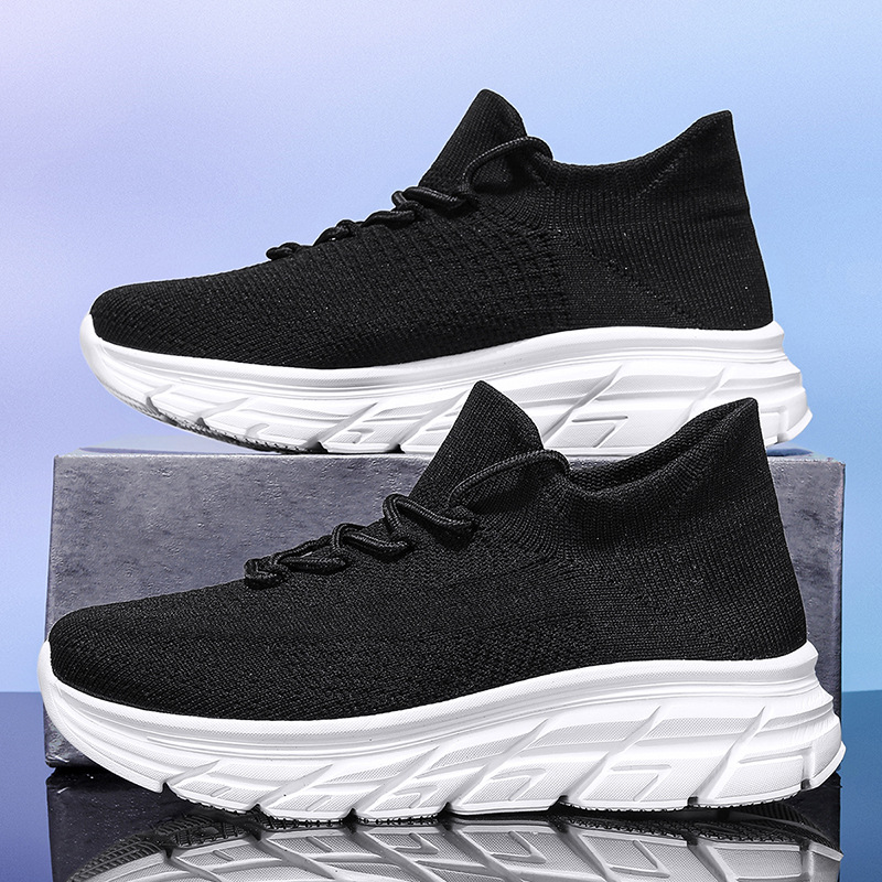 Breathable Mesh Flyknit Unisex Versatile Shoes photo 6