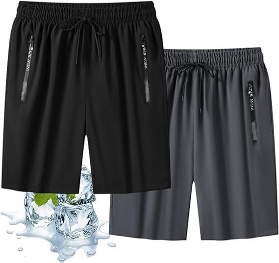 Breathable Loose-fitting Fitness Workout Shorts photo 5