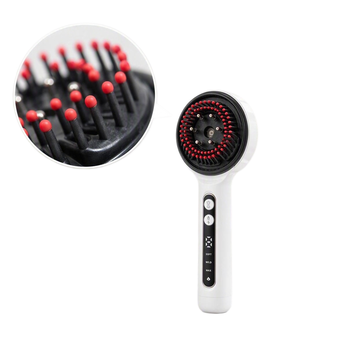 Red Light Nebulizing Electric Massage Comb photo 3