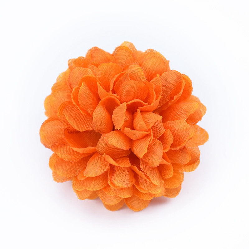 Artificial Multi-layered Chrysanthemum Bouquet With Flower Ball And Small Chive-ball Chrysanthemum Blooms photo 8