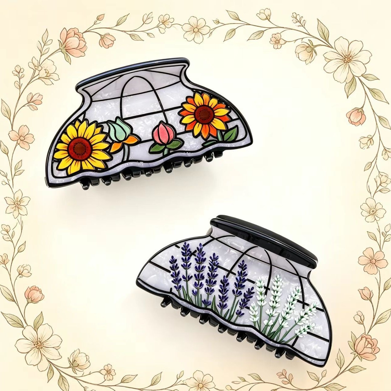 Cute New-style Creative Vintage Hair Clip photo 1
