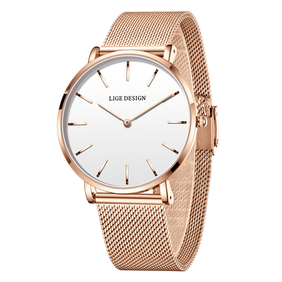 Fashionable Womens Quartz Watch Multi-function Waterproof Wristwatch photo 7