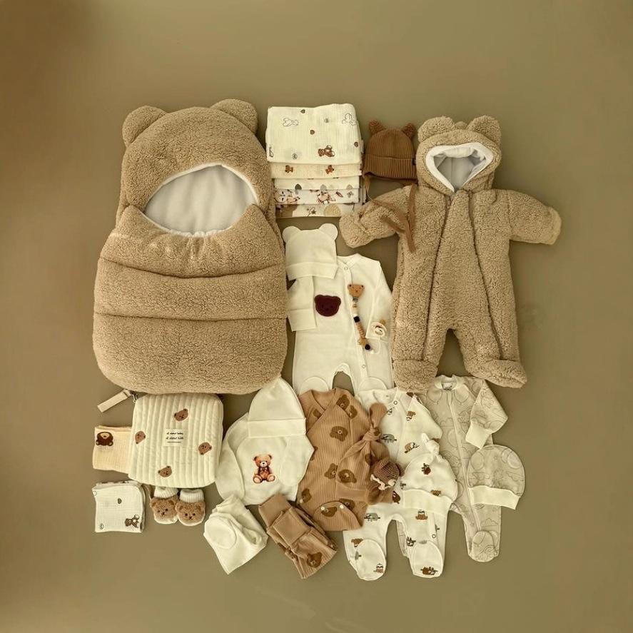 Infant And Toddler Onesie With Footed Design photo 2