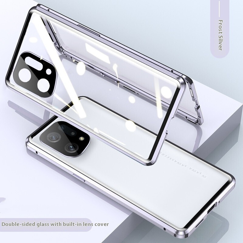 Phone Case Magnetic King Double-sided Glass Protection photo 4
