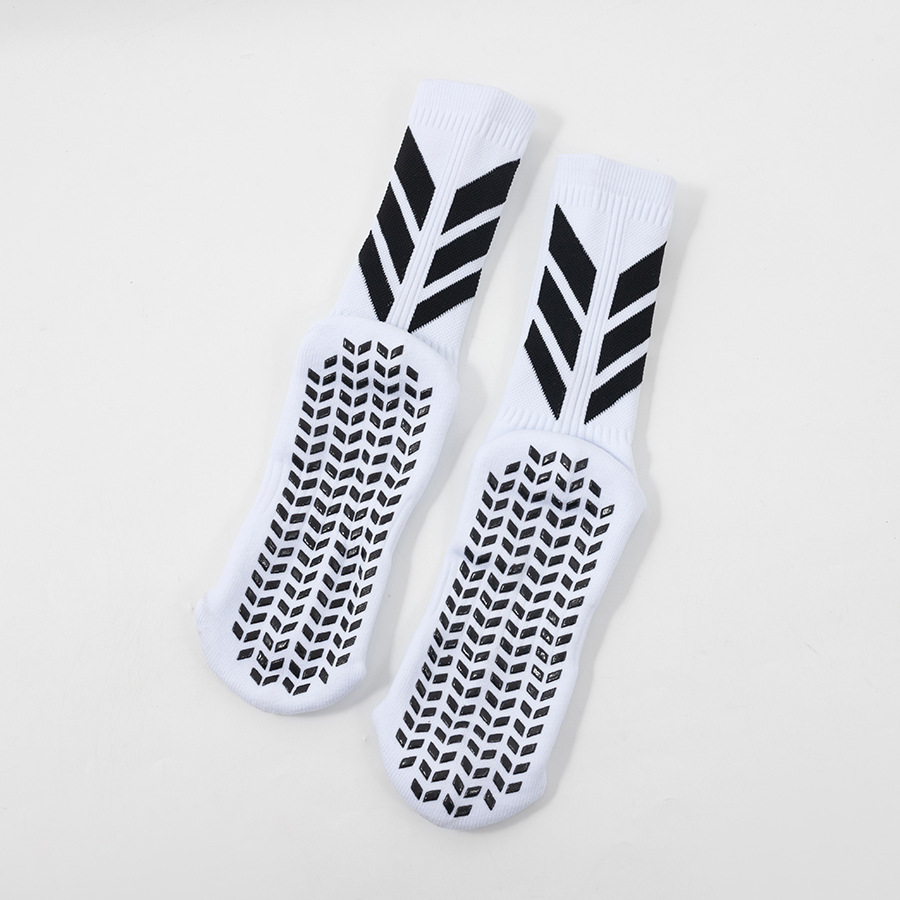 Cross-border Wholesale High-top Dotted-embroidery Football Socks photo 6