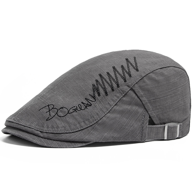 Mens Pure Cotton Embroidered Cap photo 8