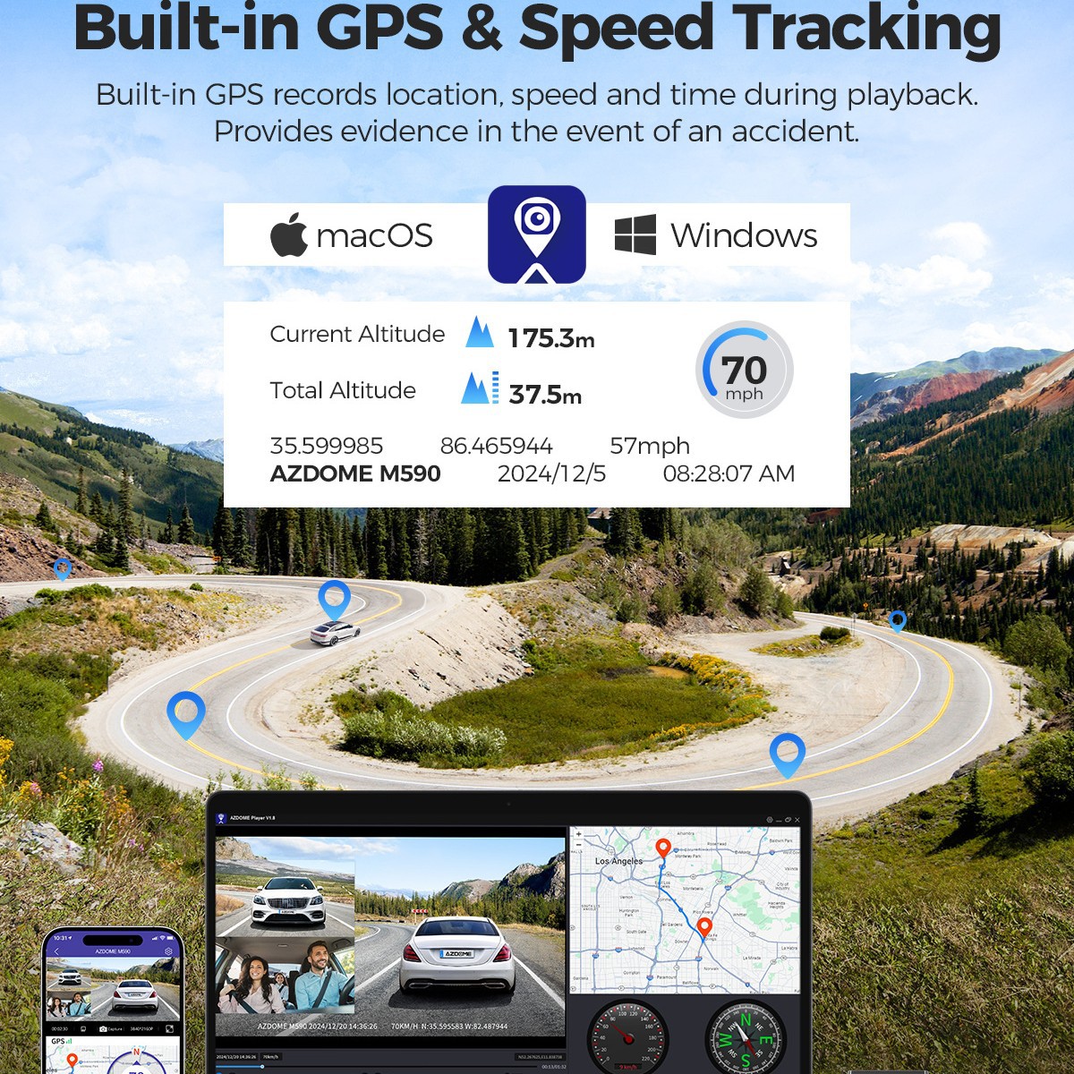 Three-channel HD Driving Trajectory Voice Control photo 2