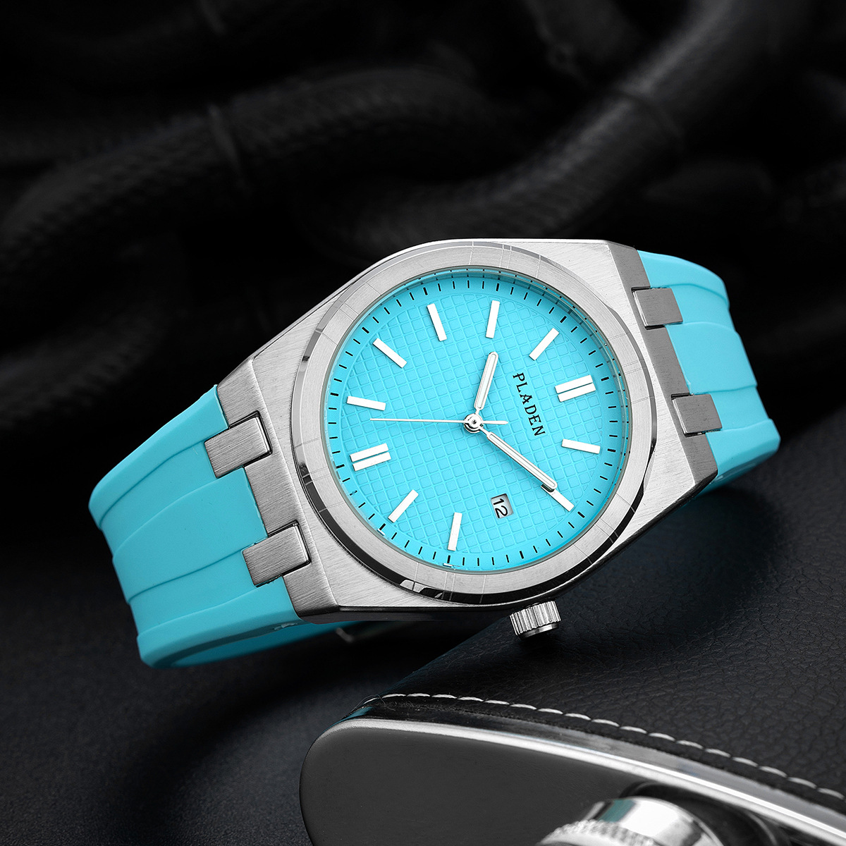 Simple Business Silicone-Strap Quartz Watch photo 7