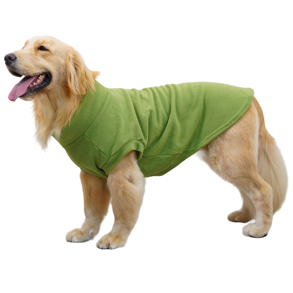 Solid-color Warm Pet Clothing For Fall And Winter photo 4