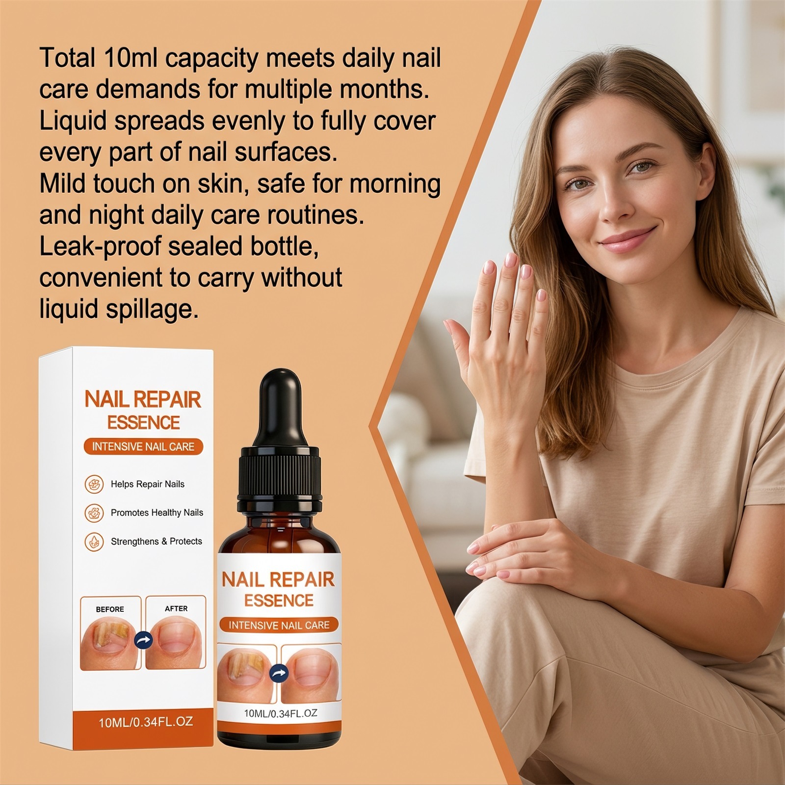 Nail Care Serum Gently Nourishes Softens And Brightens Nails photo 3