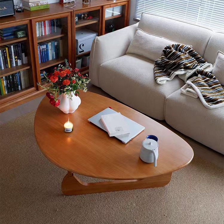 Modern Solid Wood Coffee Table For Home Use photo 3