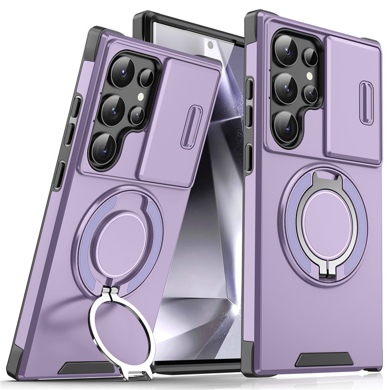 Link Window-opening Phone Case Rotating Stand Cover photo 7