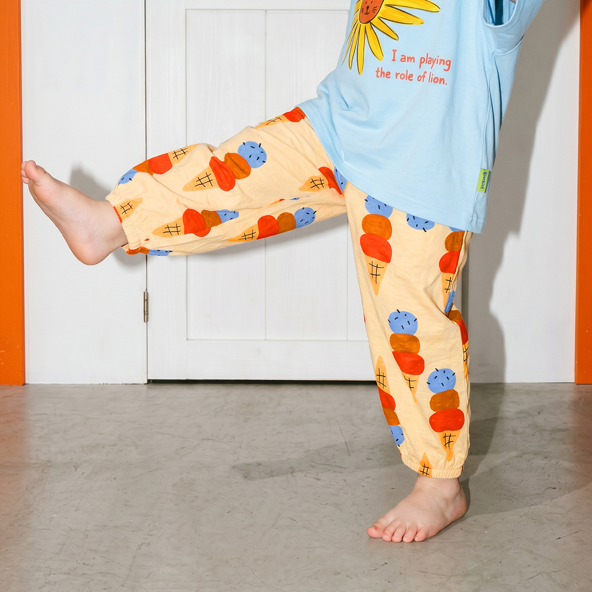 Kids' Casual Short-sleeved Shirt And Mosquito-proof Sports Trousers photo 1