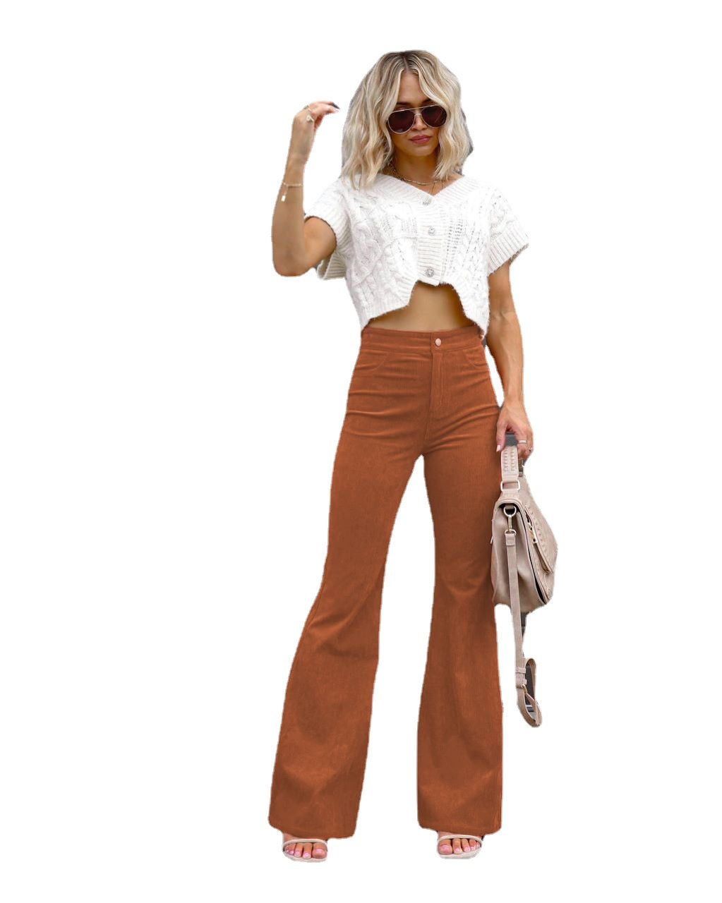 Chic Women's Trousers Trendy Brand photo 3