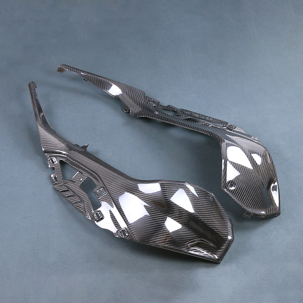 Motorcycle Modified Shell Accessorie Carbon Fiber Fuel Tank Side Panels photo 3