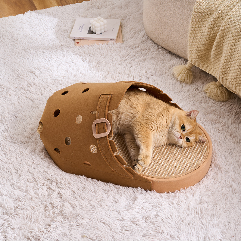 Cat Scratch Pad And Bed For Slippers Durable And Non-shedding photo 4