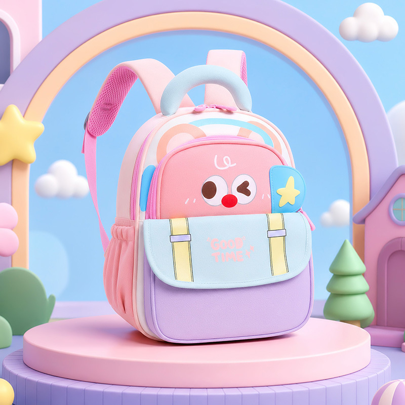 Little Bear Childrens Backpack Lightweight Kindergarten School Bag photo 3