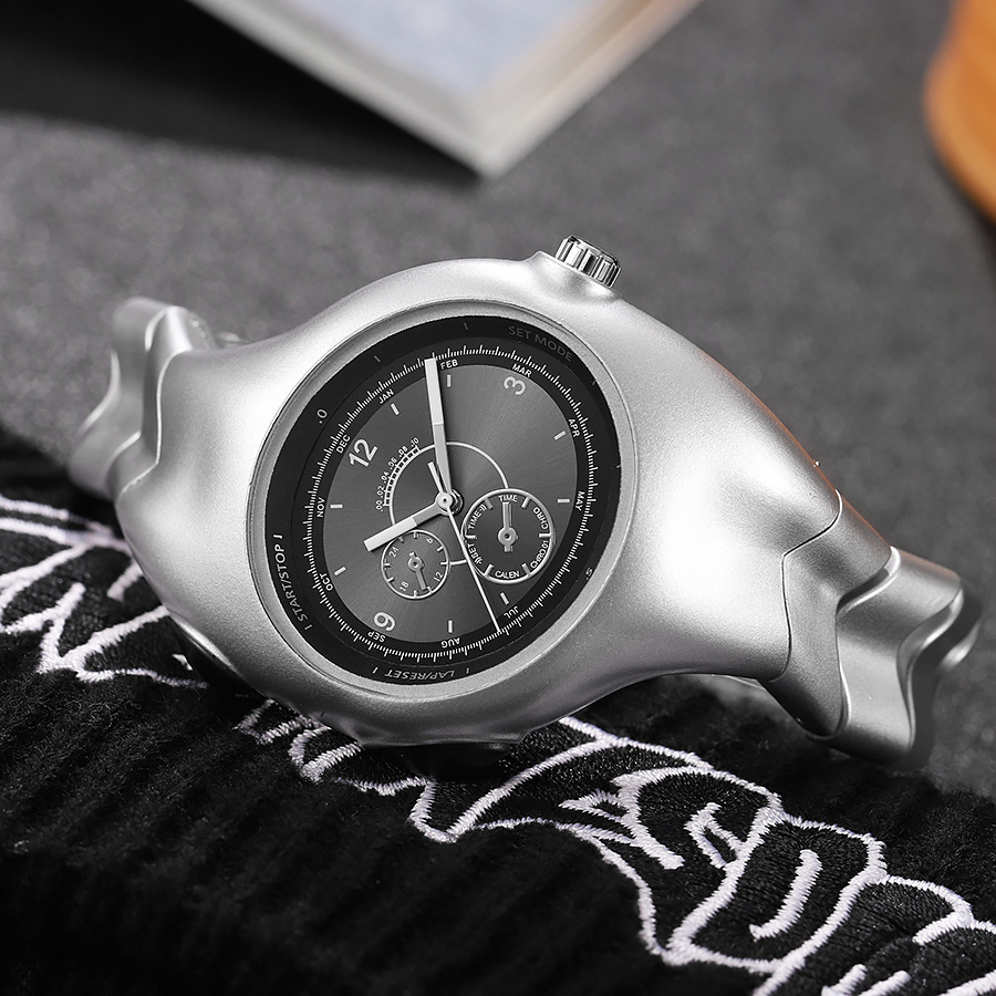 Mid-ancient Shaped Plastic Twisted Retro Fashion Watch photo 8