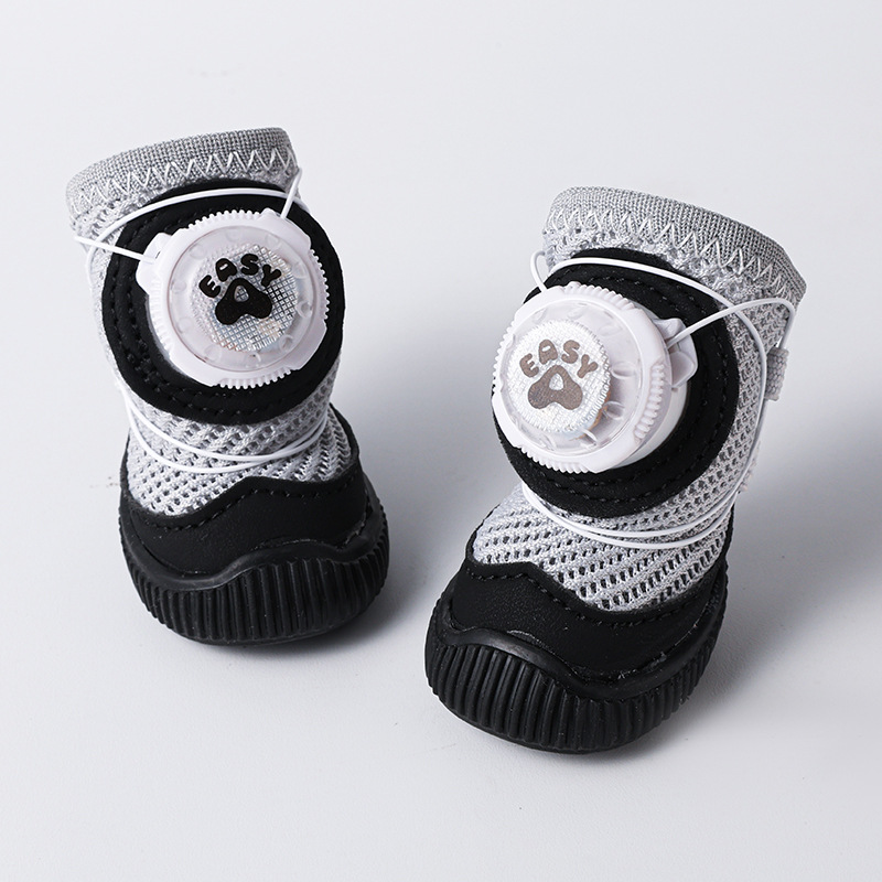 Mesh Non-slip Swivel-clip Soft-soled Breathable Shoes For Small Pets photo 4