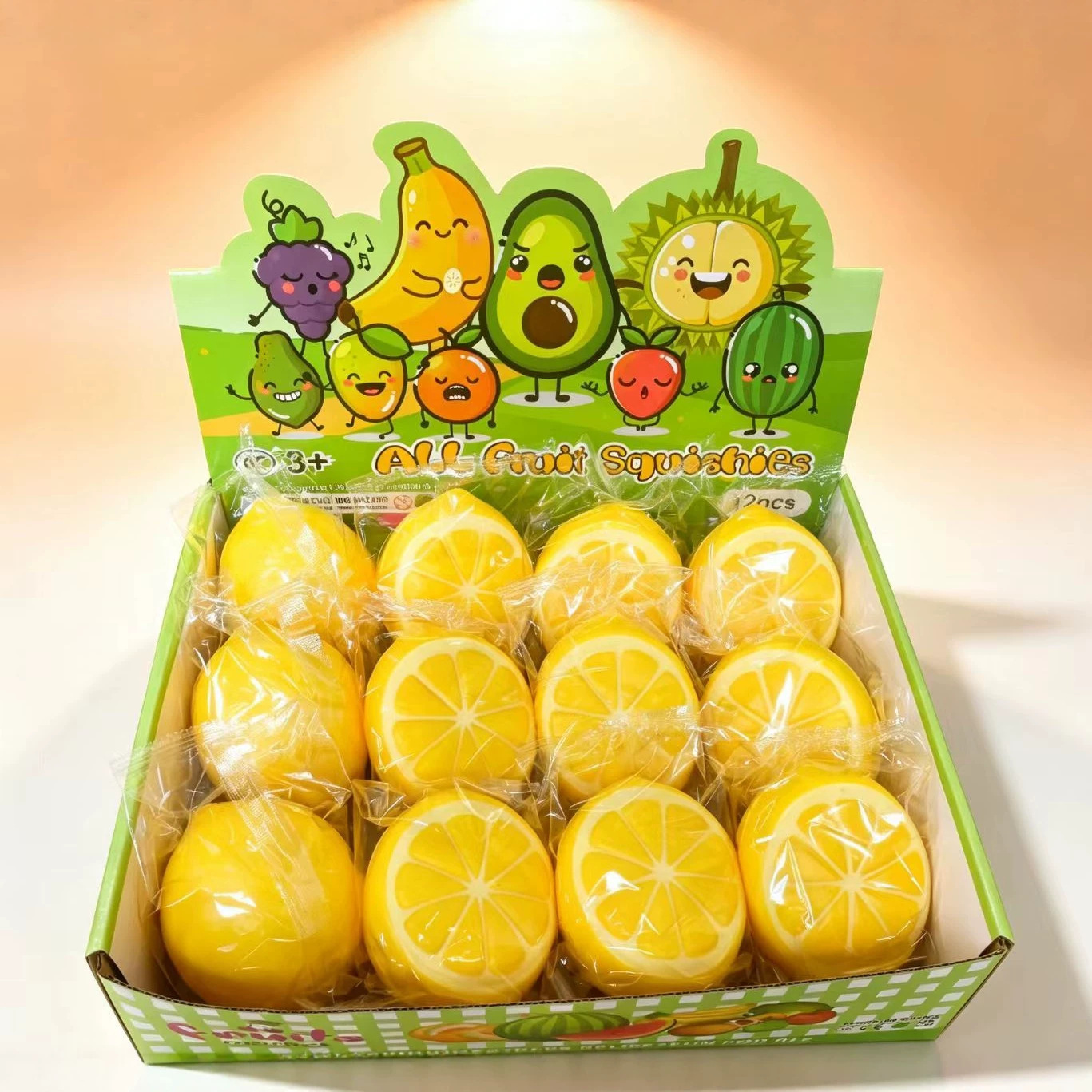 PU Lemon Avocado Stress-relief, Venting, Slow-rebound Toy photo 7