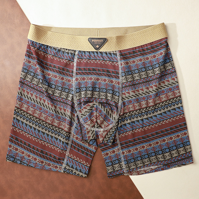 Retro Ethnic Style Men's Athletic Boxer Briefs photo 2