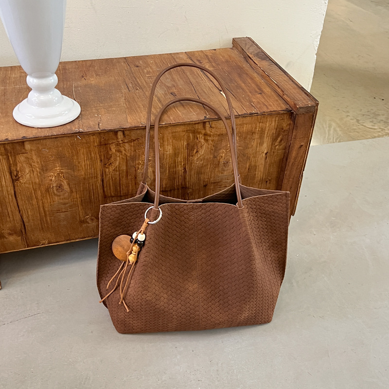 Commuter Vintage Large-capacity Underarm Bag New Casual Style photo 3