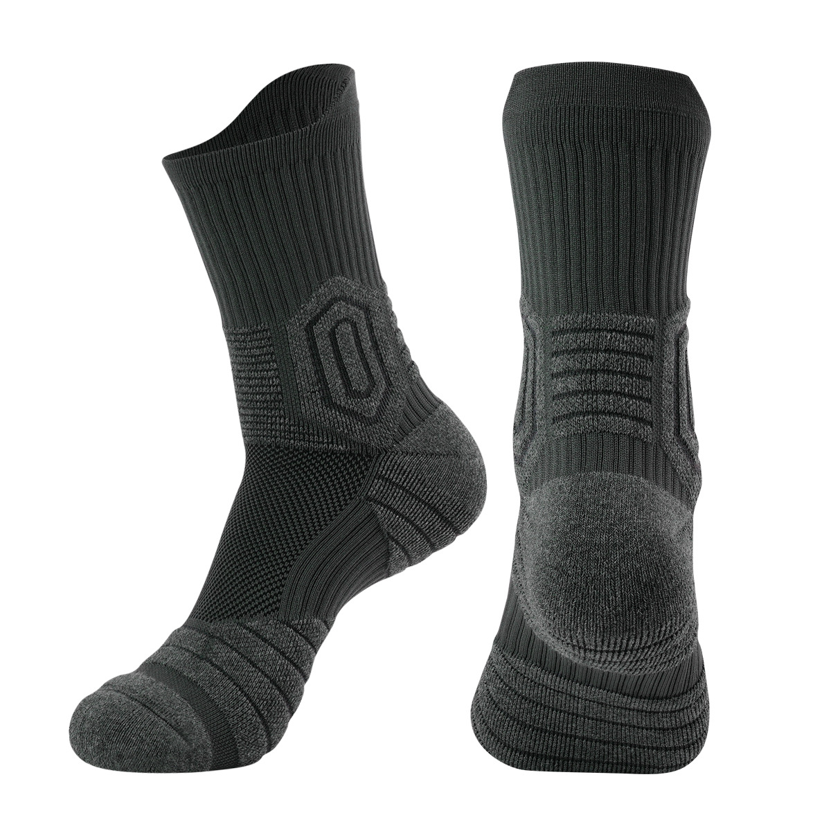 Mens Basketball Socks With Random Pile Thickened Non-slip And High-top photo 6
