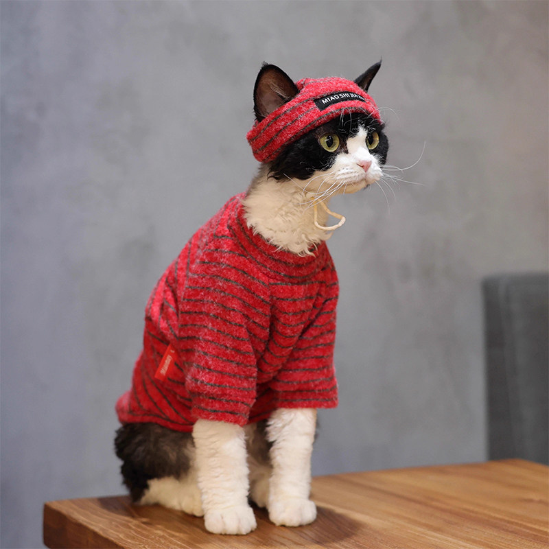 Pet Cat Two-legged Fleece Clothing photo 2