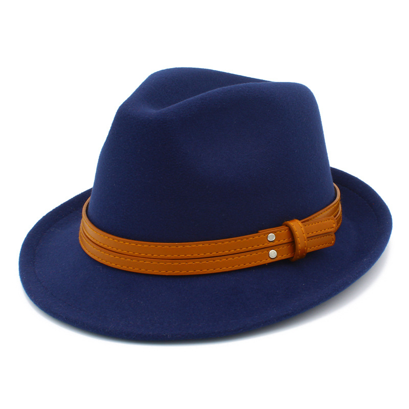 Retro Jazz-style Fashionable Minimalist Hat For Men photo 7