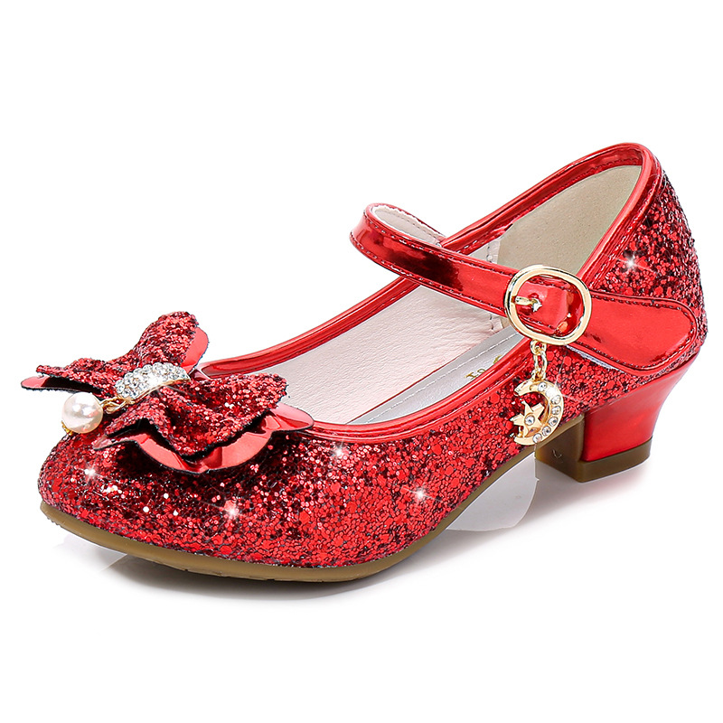 Girls' High-heeled Princess Shoes New Springautumn Collection photo 3