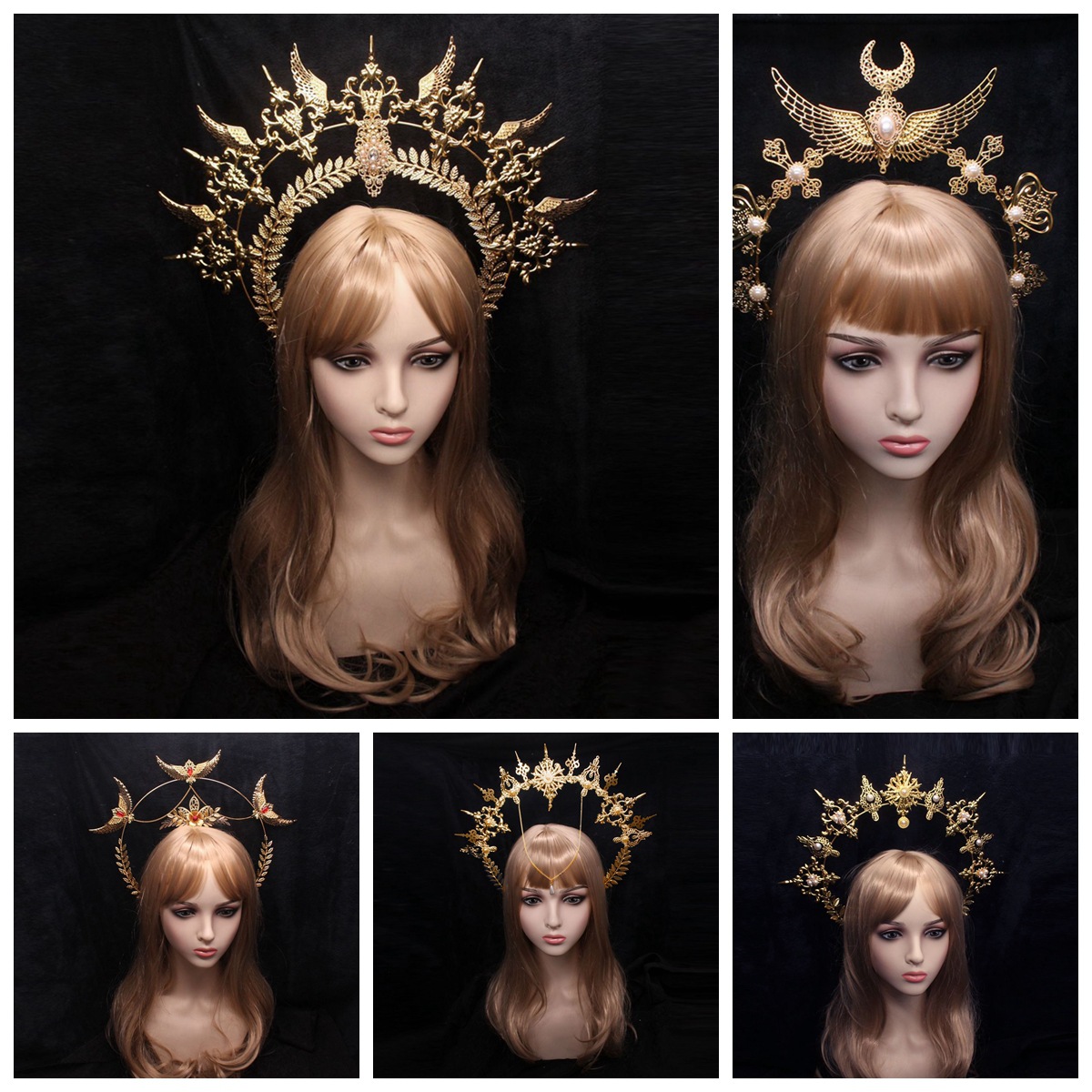 Handmade Sun Crown Accessory Kit Lolita Crown Supplies photo 2