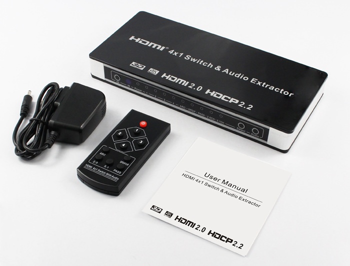 Switch With Audio Four In And One Out photo 2