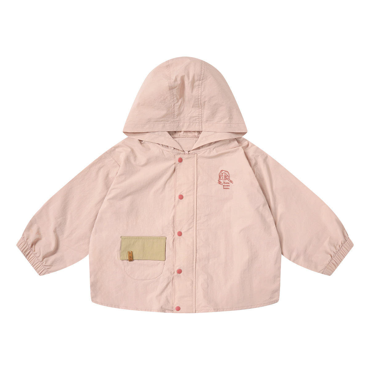 Simple And Casual Summer Hooded Top For Girls photo 4