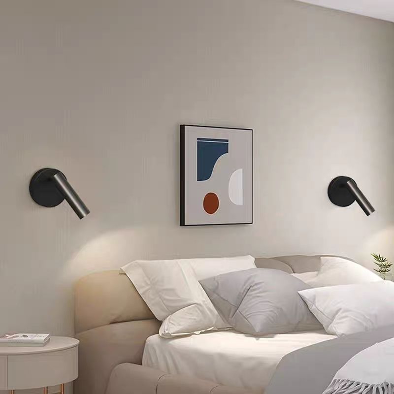 Wall Lamp Bedroom Bedside Lamp Minimalist Modern Spectrum Rotating Spotlight photo 6