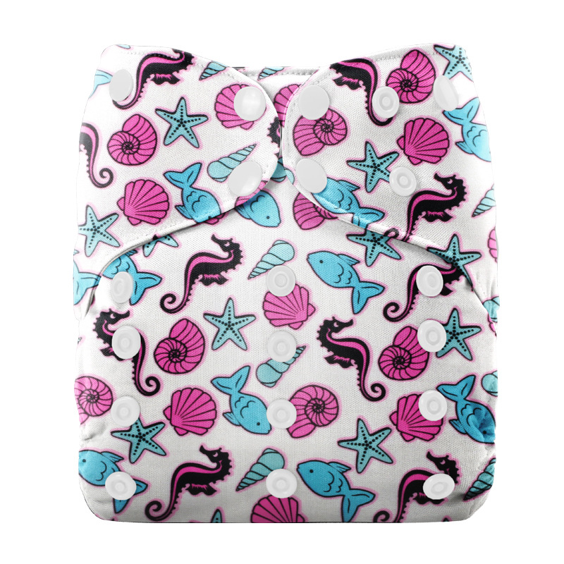 Baby Cloth Diapers With Disposable Inserts, Washable For Toddlers photo 3