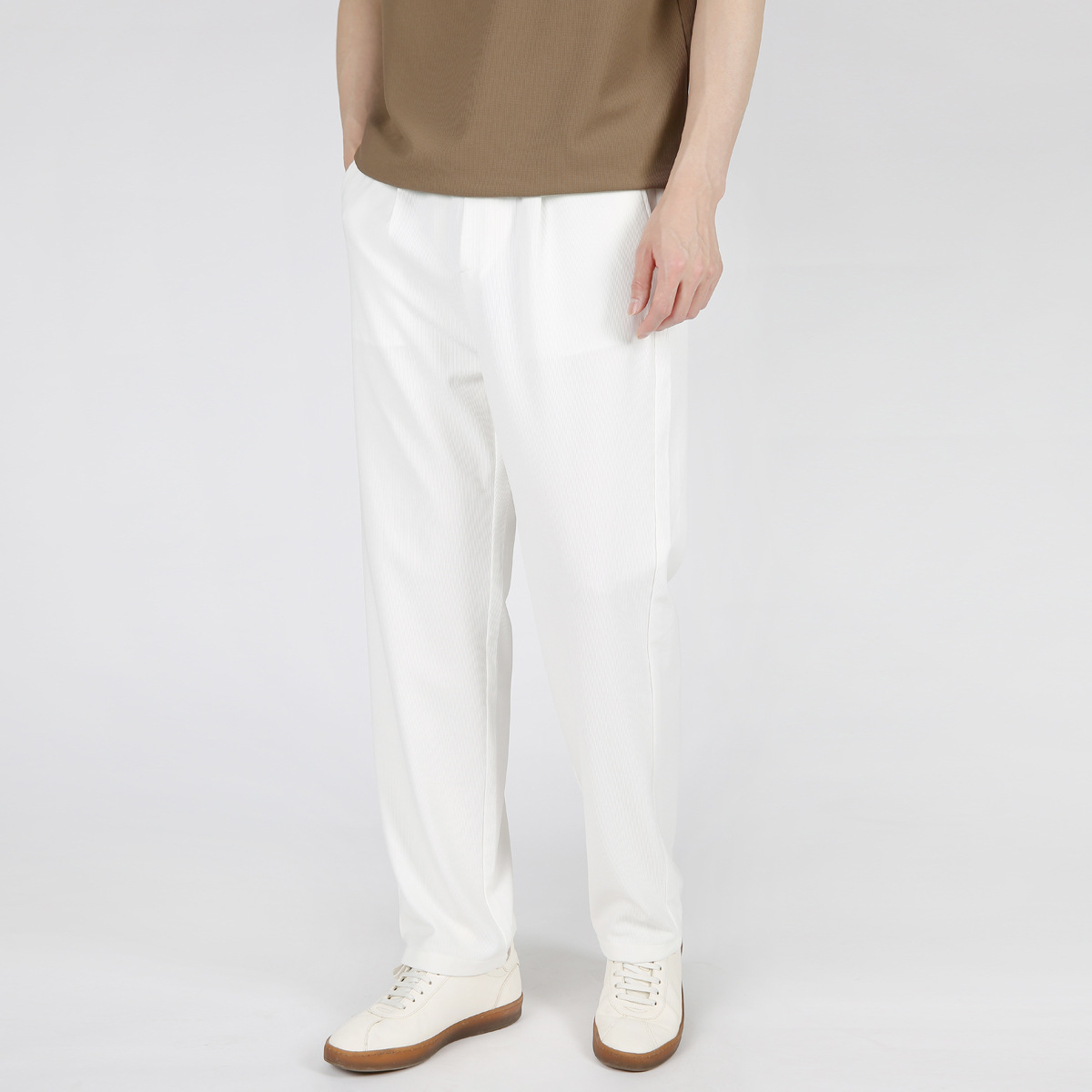 Casual Drawstring Mens Slimming Loose-fitting Trousers photo 6