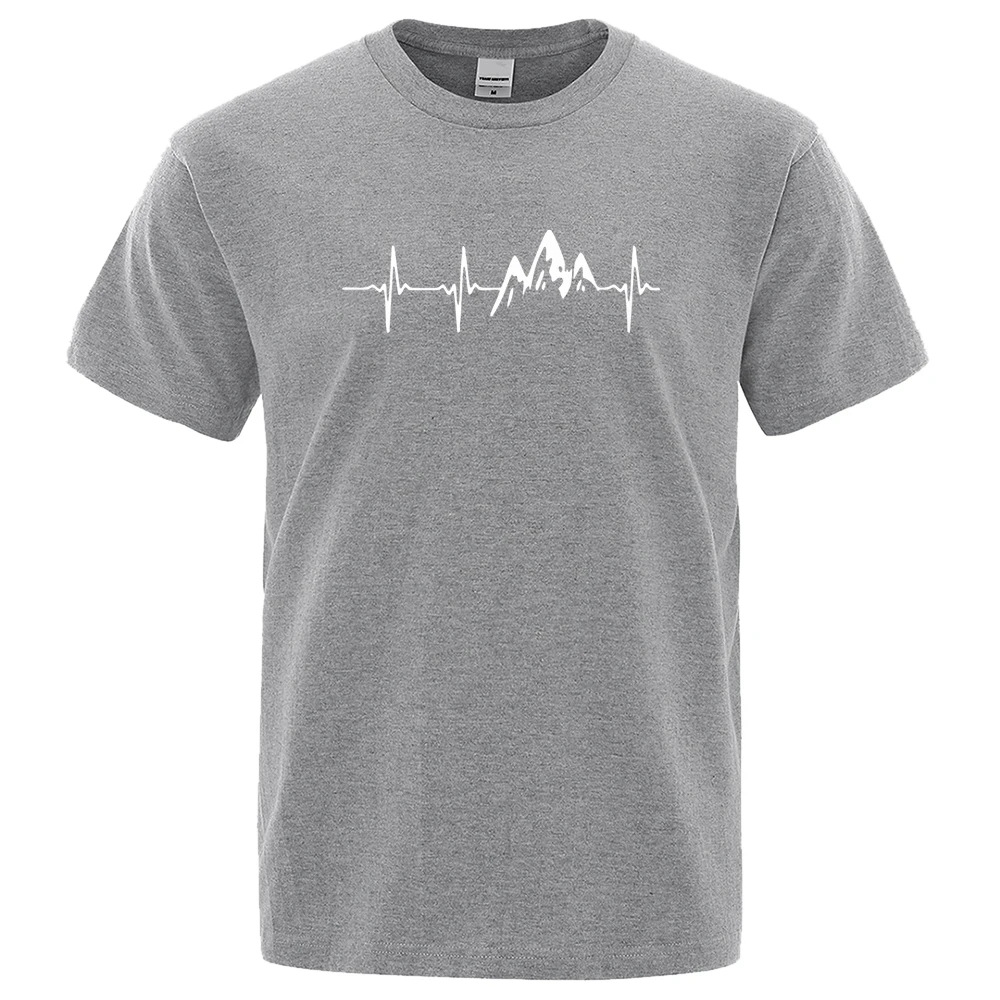 Mountain ECG Summer Mens And Womens Short-sleeve photo 2